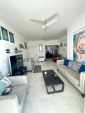 Living Room in 3 BHK Apartment at Purva Park, Maruthi Sevanagar – for Rent