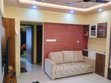 Living Room in 2 BHK Apartment at Suyog Padmavati Hills, Bavdhan – for Rent
