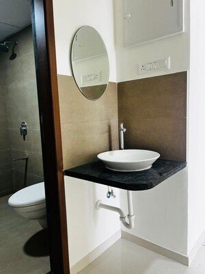 Bathroom in 3 BHK Apartment at Pride Purple Park Titan, Hinjewadi – for Rent