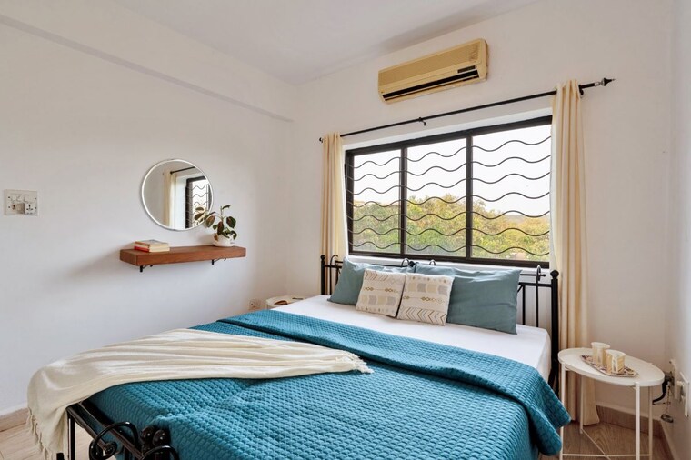 Bedroom, assagao 2 Bedroom 1000 Sq.Ft. Apartment In Assagao Goa 9953177