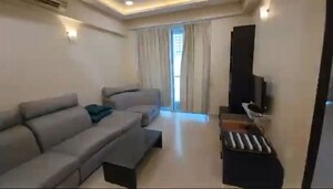 Living Room in 2 BHK Apartment at Raheja Atlantis, Lower Parel – for Sale