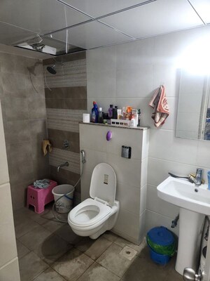 Bathroom in 3 BHK Apartment at Avon Vista, Balewadi – for Rent