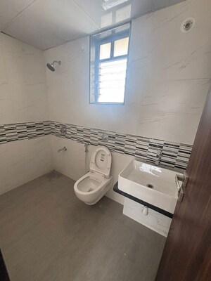 Bathroom in 2 BHK Apartment at Kohinoor Sapphire, Tathawade – for Rent