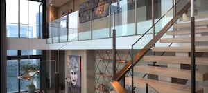 Staircase in 4 BHK Apartment at Provenance Four Seasons Private Residences, Worli – for Sale