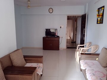 Living Room in 2 BHK Apartment at Shree Vrushti, Ghodbunder Road – for Rent