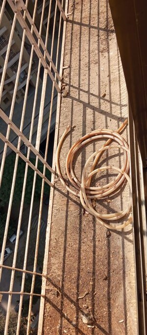 Balcony in 3 BHK Apartment at Acme Ozone, Manpada – for Rent