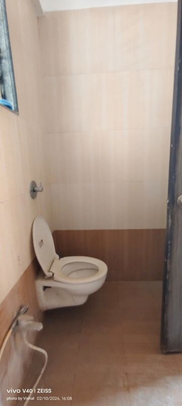 Bathroom in 2 BHK Apartment at Coral Heights, Kavesar – for Rent