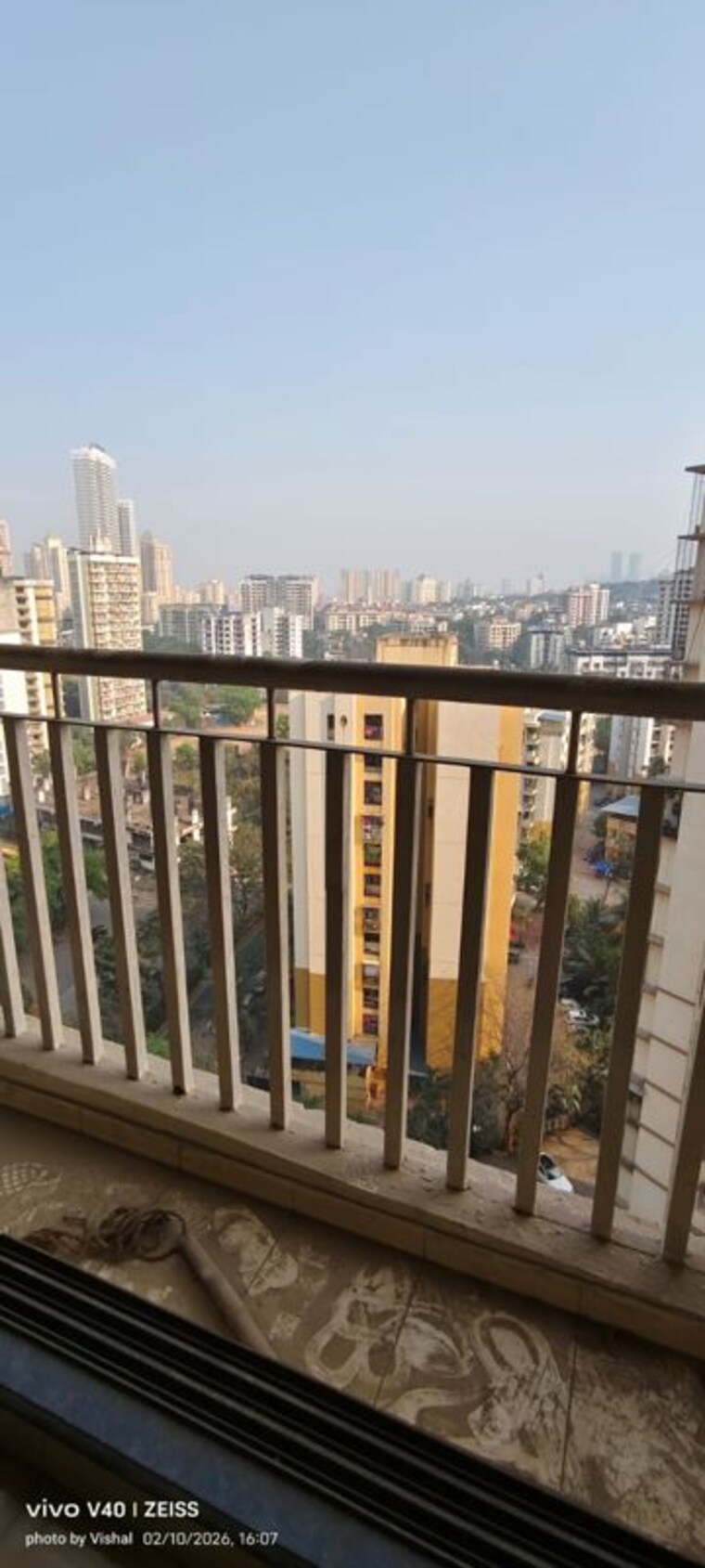 Balcony, coral-heights 2 Bedroom 650 Sq.Ft. Apartment In Kavesar Thane 9953722