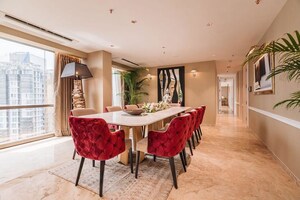 Team Area in 4 BHK Apartment at Lodha Trump Tower, Worli – for Sale