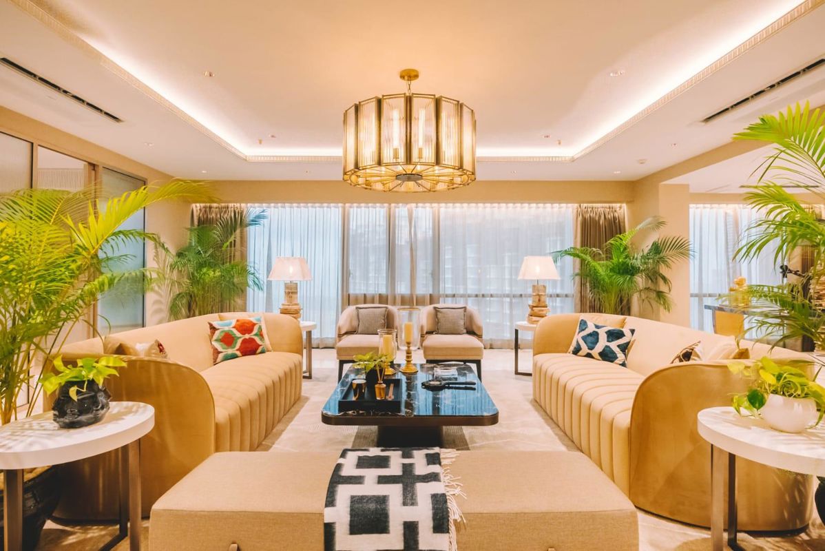 4 BHK + Servant Room,Study Room 2970 Sq.Ft. Apartment in Lodha Trump Tower