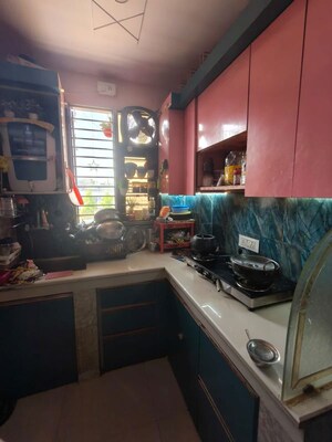 Kitchen in 3 BHK Builder Floor at Uttam Nagar – for Sale