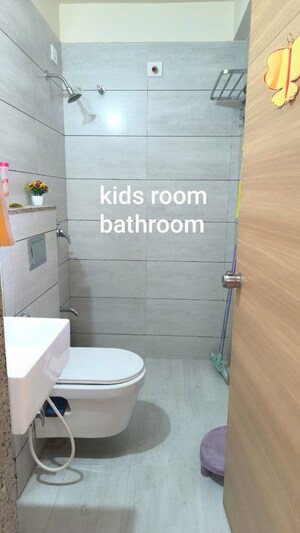 Bathroom in 3 BHK Apartment at Ghuma – for Rent
