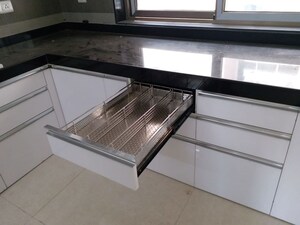 Kitchen in 3 BHK Apartment at Mirchandani Triton, Santacruz West – for Sale