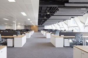 Kitchen in  Office Space at Kharadi – for Rent