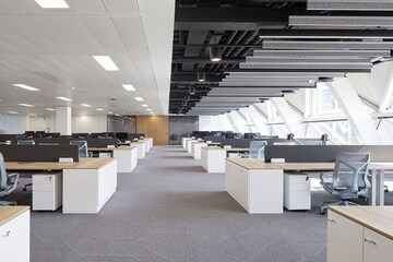 Kitchen in  Office Space at Kharadi – for Rent