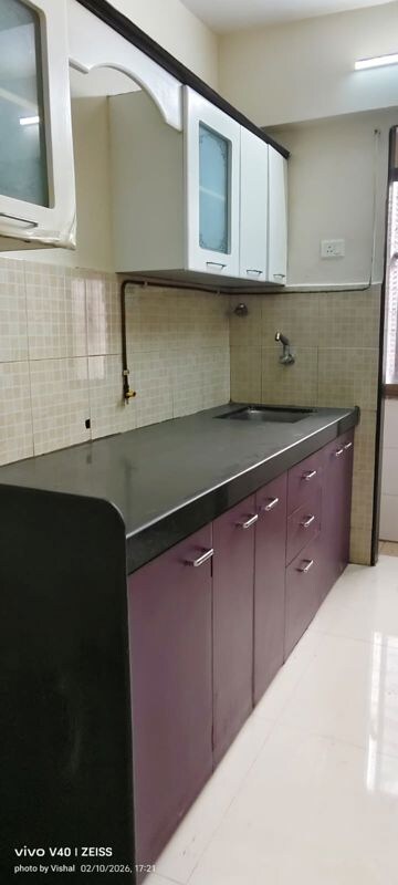 Kitchen in 2 BHK Apartment at VR Bhoomi Acres F Wing, Ghodbunder Road – for Rent