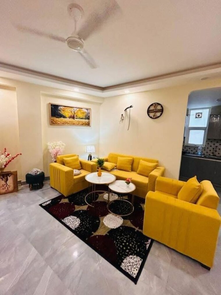 Living Room, chattarpur 1.5 Bedroom 500 Sq.Ft. Builder Floor In Chattarpur Delhi 9953903
