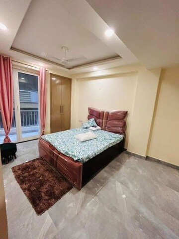 Bedroom in 1.5 BHK Builder Floor at Chattarpur – for Rent