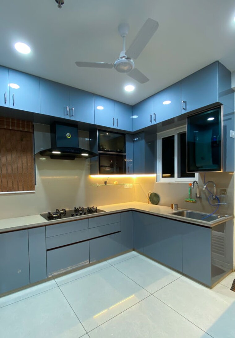 Kitchen, aparna-sarovar-zenith 3 Bedroom 2300 Sq.Ft. Apartment In Nallagandla Hyderabad 9953920
