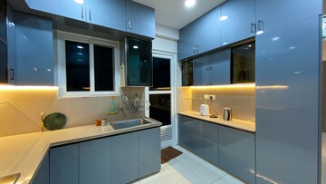 Kitchen in 3 BHK Apartment at Aparna Sarovar Zenith, Nallagandla – for Rent