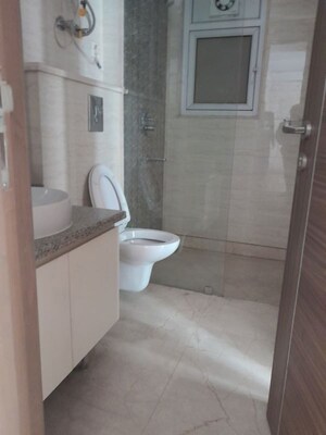 Bathroom in 3 BHK Builder Floor at Chittaranjan Park – for Rent