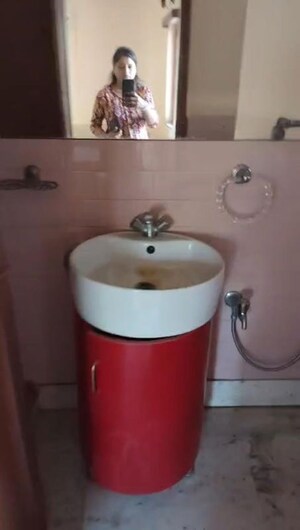 Bathroom in 3 BHK Apartment at Elgin Road – for Rent