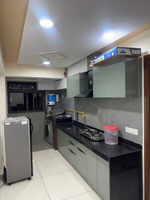 Kitchen in 3 BHK Apartment at Shela – for Rent