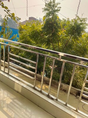Balcony in 2 BHK Builder Floor at Chattarpur – for Rent