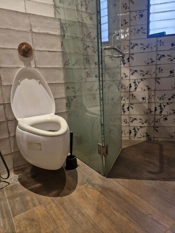 Bathroom in 3 BHK Apartment at Poseidon Apartment, Andheri West – for Rent