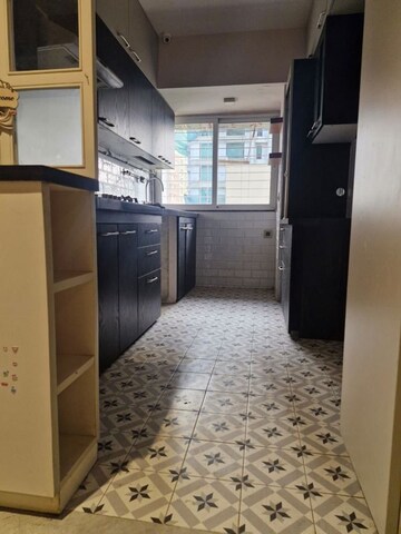Kitchen in 3 BHK Apartment at Poseidon Apartment, Andheri West – for Rent