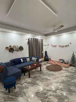 Living Room in 1 BHK Builder Floor at Saket – for Rent