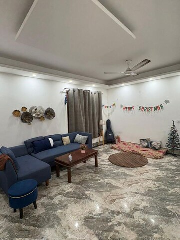 Living Room in 1 BHK Builder Floor at Saket – for Rent