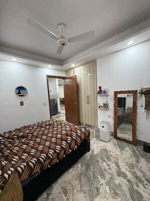 Bedroom in 1 BHK Builder Floor at Saket – for Rent