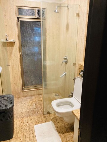 Bathroom in 3 BHK Apartment at Ekta Eminente I, Khar West – for Rent