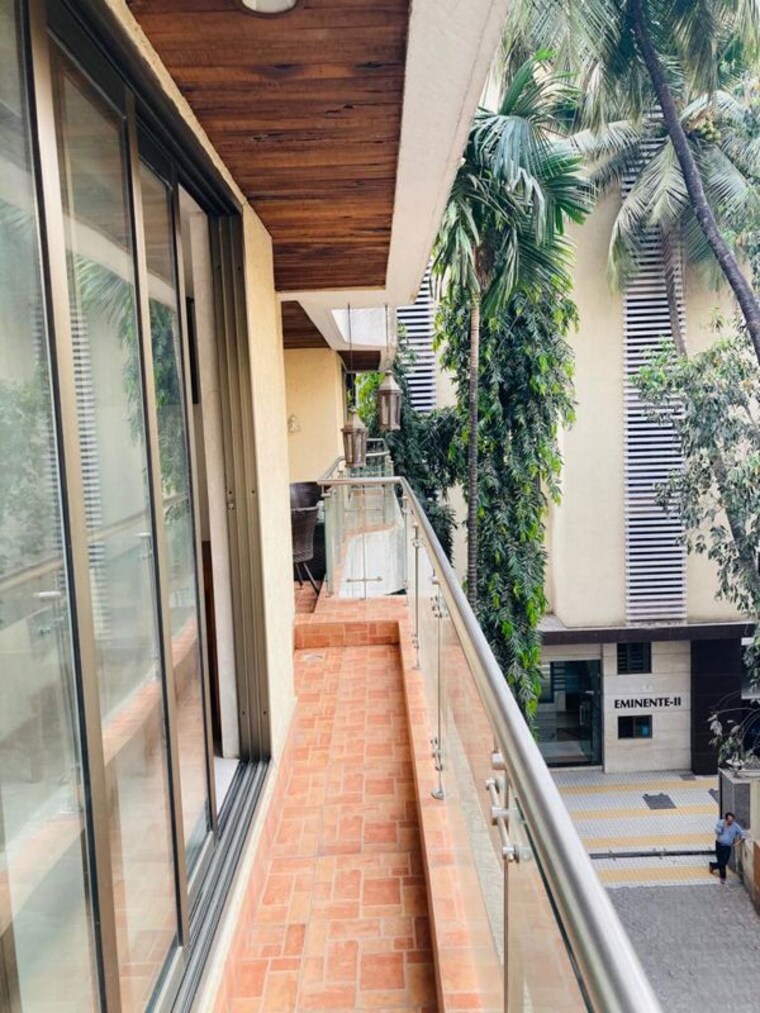 Balcony, ekta-eminente-i 3 Bedroom 1900 Sq.Ft. Apartment In Khar West Mumbai 9953981