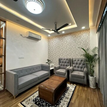 Living Room in 5 BHK Villa at Emaar Gomti Greens Villas, Sushant Golf City – for Rent