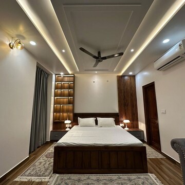 Living Room in 5 BHK Villa at Emaar Gomti Greens Villas, Sushant Golf City – for Rent