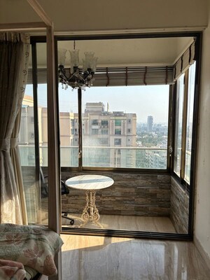 Building Lobby in 3 BHK Apartment at Poseidon Apartment, Andheri West – for Rent