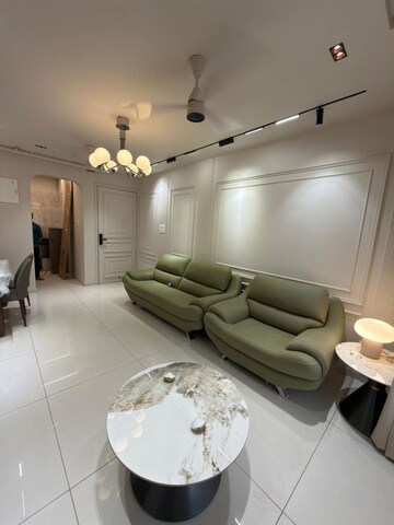 Bathroom in 3 BHK Apartment at Chandak 34 Park Estate, Goregaon West – for Rent