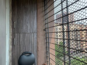 Balcony in 1 BHK Apartment at Cosmos Enclave, Kasarvadavali – for Rent