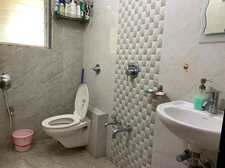 Bathroom, cosmos-enclave 1 Bedroom 425 Sq.Ft. Apartment In Kasarvadavali Thane 9954079