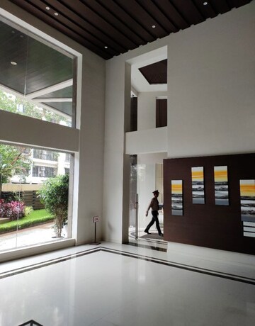 Balcony in 4 BHK Apartment at Dynamix Woodlands Apartment, Malad East – for Rent