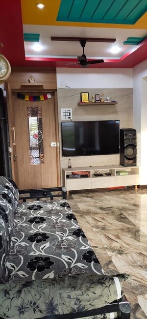 Living Room in 2 BHK Apartment at Dombivli East – for Rent