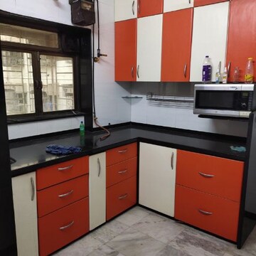 Kitchen in 1 BHK Apartment at Jamuna Darshan CHS, Goregaon West – for Rent