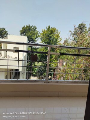 Balcony in 1 BHK Builder Floor at Chattarpur – for Rent