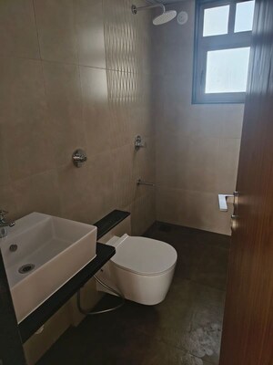 Bathroom in 3 BHK Apartment at Vilas Javdekar Yashwin Enchante, Kharadi – for Rent