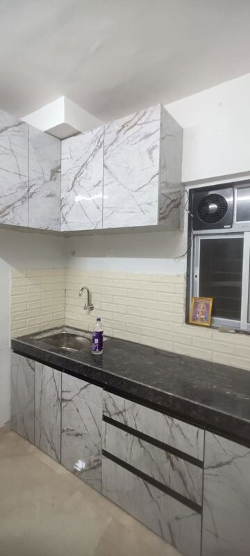 Bathroom in 3 BHK Apartment at Kalpataru Magnus, Bandra East – for Rent