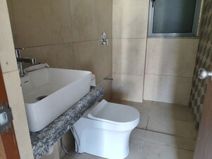 Bathroom in 3 BHK Apartment at Kalpataru Immensa, Kolshet Road – for Rent