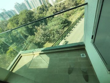 Balcony in 3 BHK Apartment at Kalpataru Immensa, Kolshet Road – for Rent