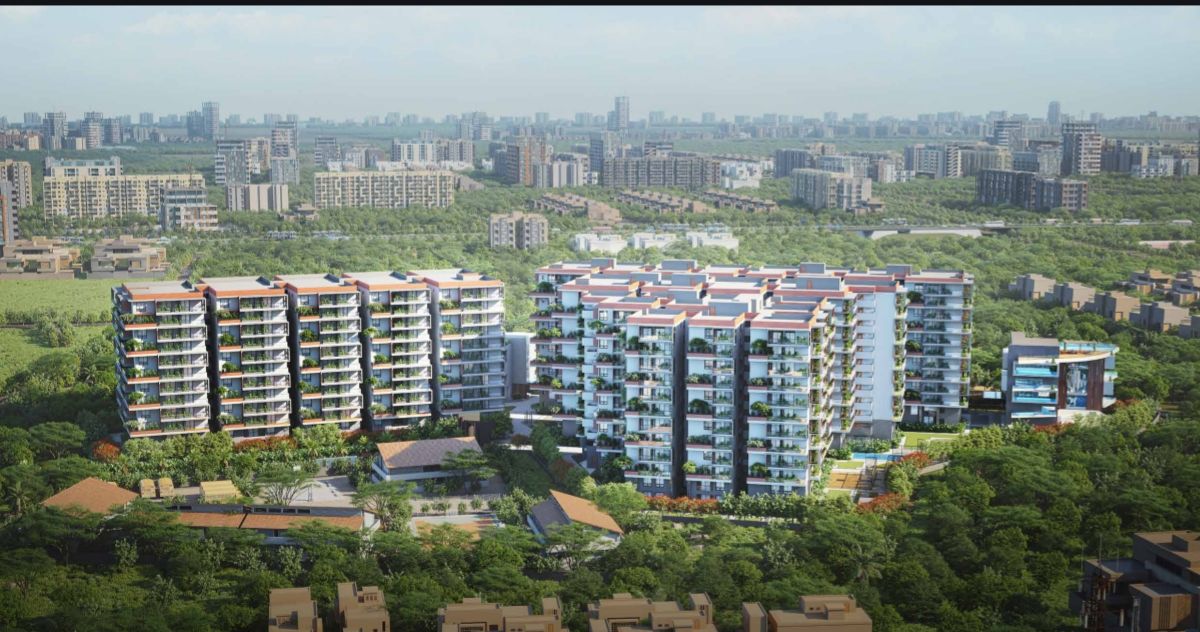 4 BHK + Pooja Room,Extra Room Apartment For Sale in Financial District